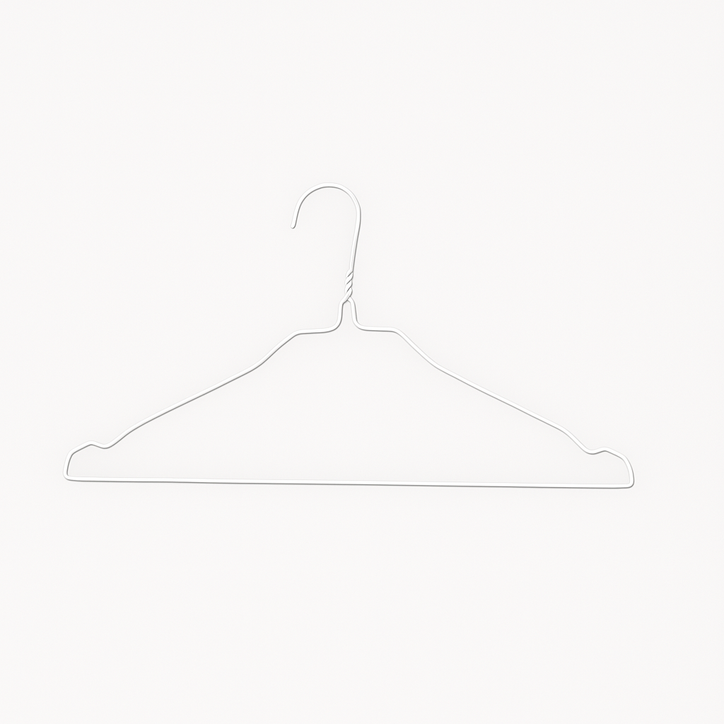 Draadhangers met inkeping 1.8mm - wit - 500 stuks