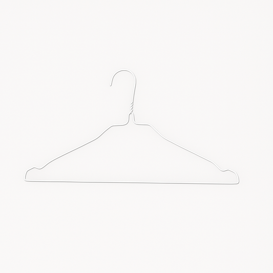 Draadhangers met inkeping 1.8mm - wit - 500 stuks